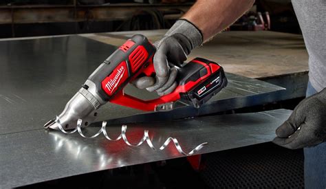 milwaukee cordless sheet metal shears|milwaukee cordless sheet metal nibbler.